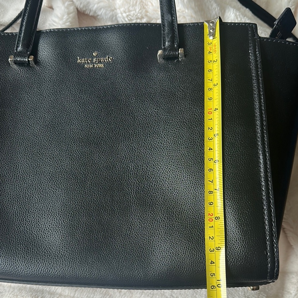 Kate Spade Black Handbag with Removable Strap - Picture 6 of 6